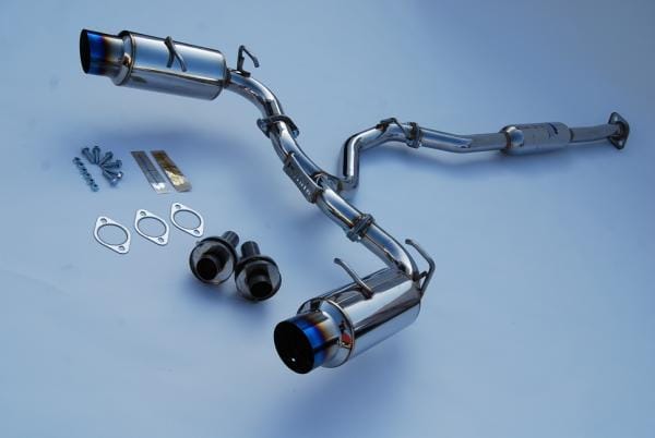 Invidia — Invidia 12 Scion FRS/BRZ 60mm N1 Ti-Tip Cat- Back Exhaust