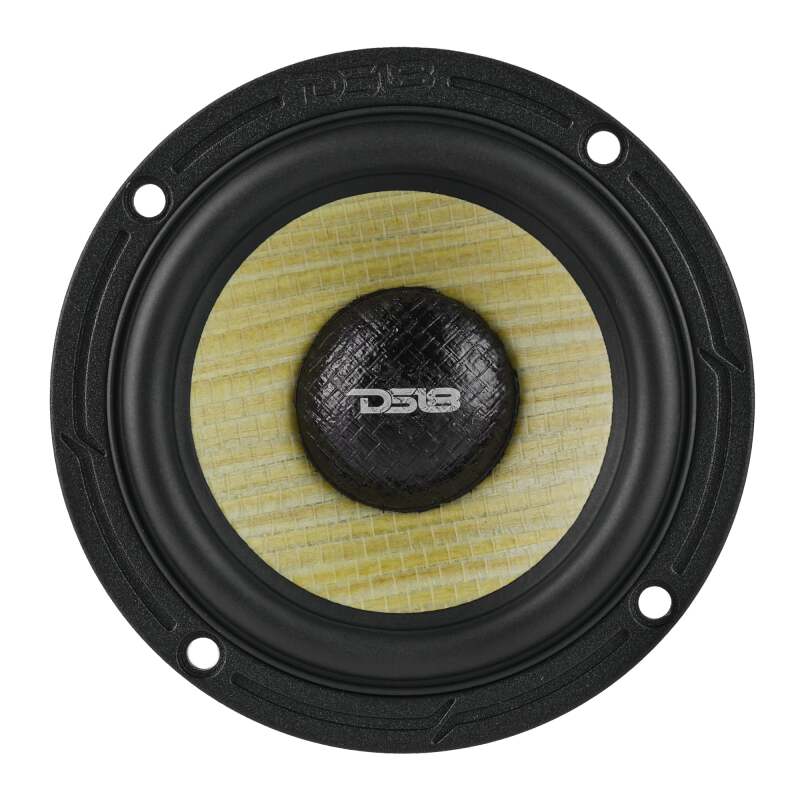 DS18 — DS18 Deluxe Quality 3.5in Speaker 60 Watts RMS 4 ohm Yellow Straw + Composite Foam Cone Full Range