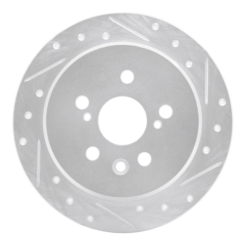 R1 Concepts — R1 88-91 Toyota Camry Rear Right Drilled & Slotted Silver Brake Rotor
R1 Brake Rotor Drill