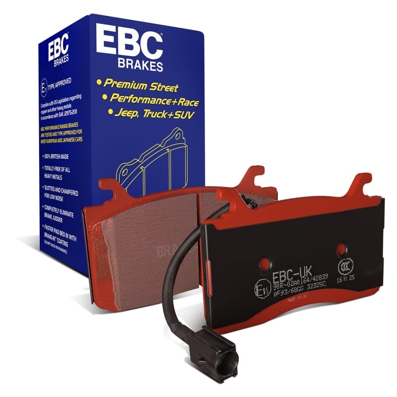 EBC — EBC 2016+ Alfa Romeo Guilia 2.0T Redstuff Front Brake Pads
Disc Brake Pad