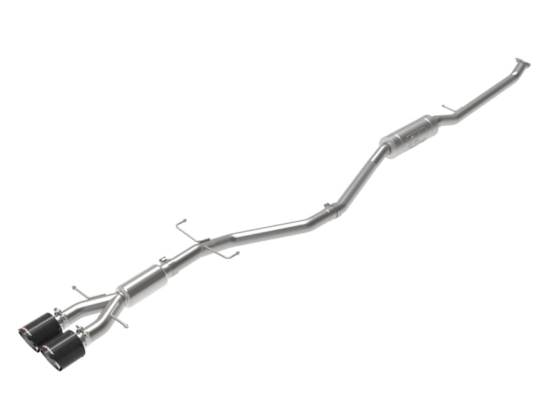aFe — aFe Takeda 2.5in 304SS Cat-Back Exhaust System w/ Carbon Tips 17-20 Honda Civic Si Sedan I4 1.5L
Cat-Back Exhaust