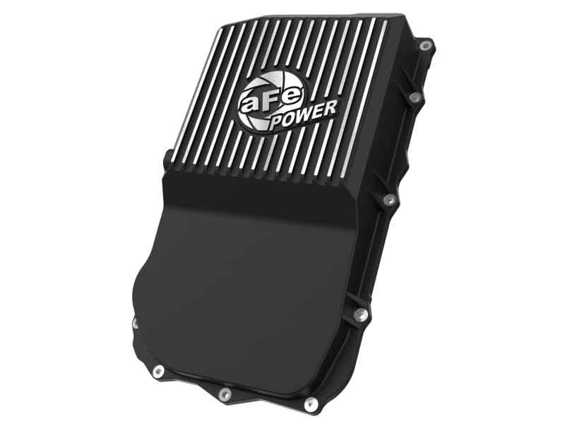 aFe — aFe 18-25 Jeep Wrangler JL V6 Transmission Pan - Black w/ Machined Fins
Transmission Pan