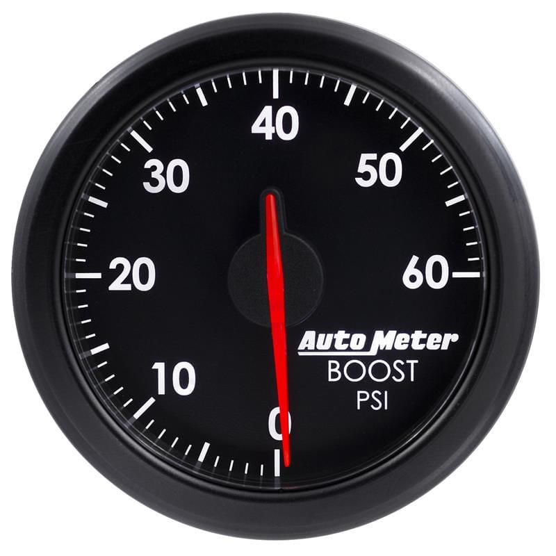 AutoMeter — Autometer Airdrive 2-1/6in Boost Gauge 0-60 PSI - Black
GA 2" BST AIRDRIV BK