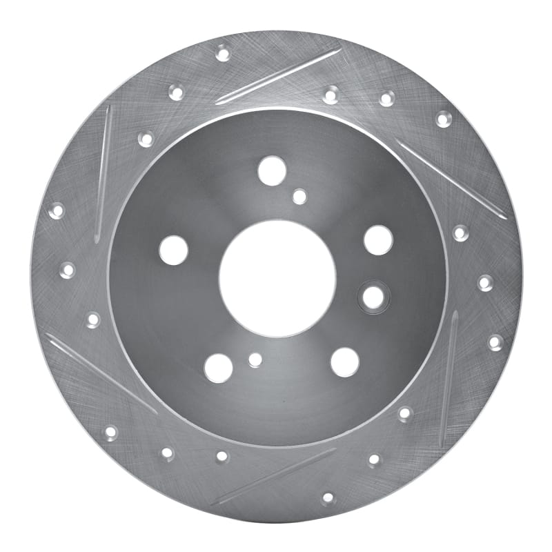 R1 Concepts — R1 07-12 Lexus ES350 Rear Left Drilled & Slotted Silver Brake Rotor
R1 Brake Rotor Drill