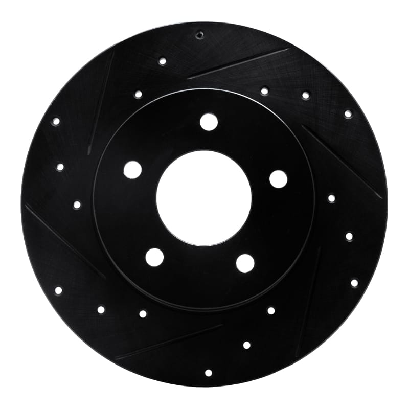 R1 Concepts — R1 92-05 Buick LeSabre Rear Left Drilled & Slotted Black Brake Rotor
R1 Brake Rotor Drill