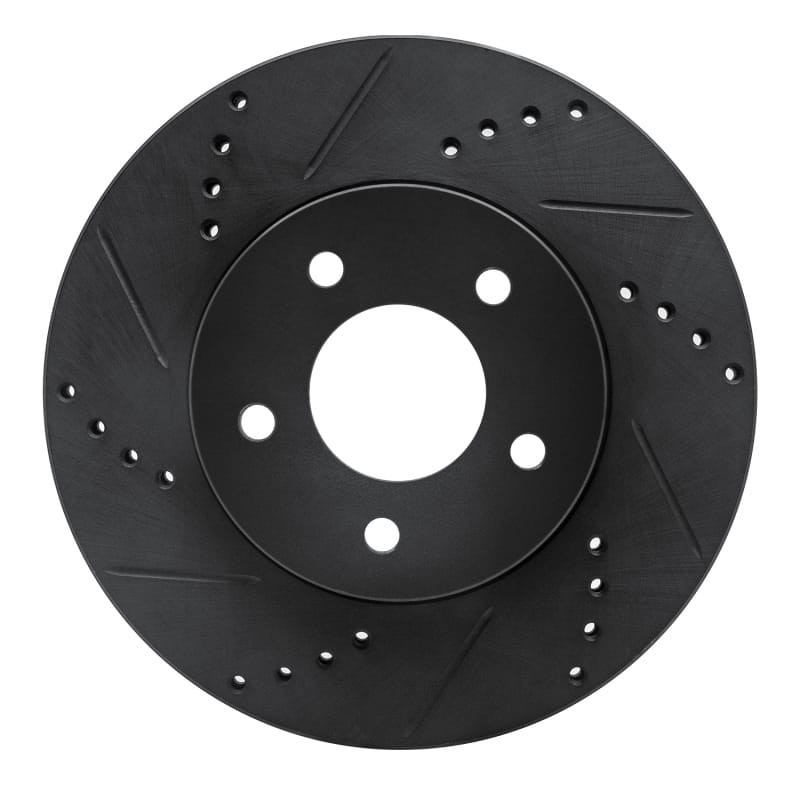 R1 Concepts — R1 02-07 Chevrolet Equinox Front Left Drilled & Slotted Black Brake Rotor
R1 Brake Rotor Drill