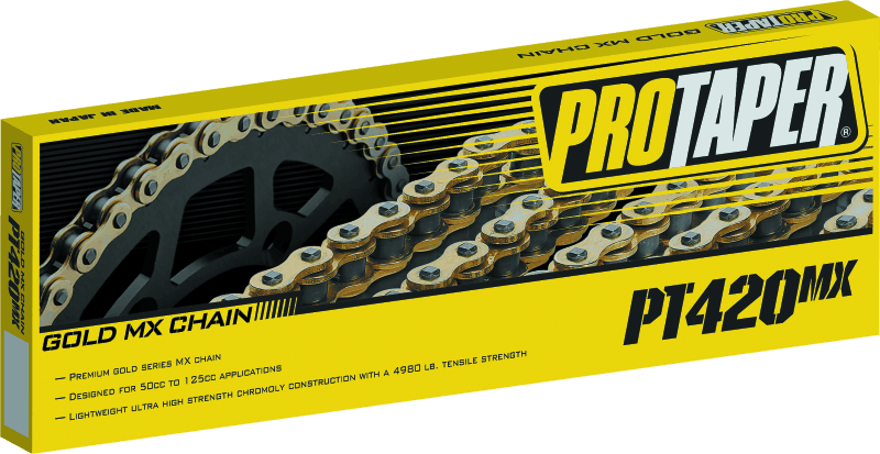 ProTaper — Chain - Gold Series MX 420 x 134