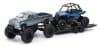 New Ray Toys — New Ray Toys Pickup Toy Hauler with Polaris RZR XP1000 EPS