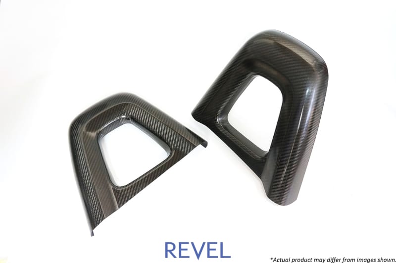 Revel — Revel GT Dry Carbon Headrest Covers (Left & Right) 16-18 Mazda MX-5 - 2 Pieces