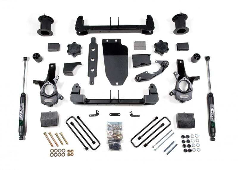 Zone Offroad — Zone Offroad 14-16 GM 1500 4WD 6.5in Alum/Stamped Arms