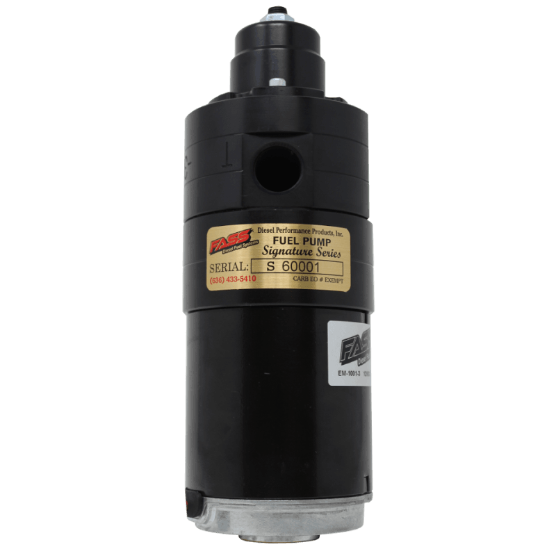 FASS Fuel Systems — FASS 08-10 Ford F250/F350 Powerstroke 100gph Signature Series Adjustable Fuel Pump FAS F16 100G