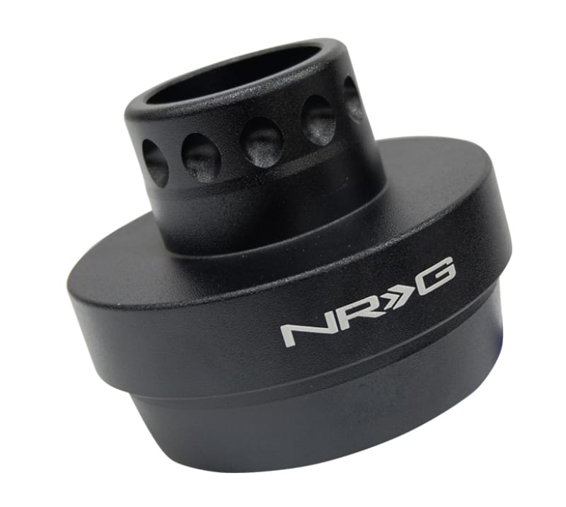 NRG — NRG Short Spline Adapter - 16+ Yamaha YXZ (Secures With OEM Lock Nut) - Black