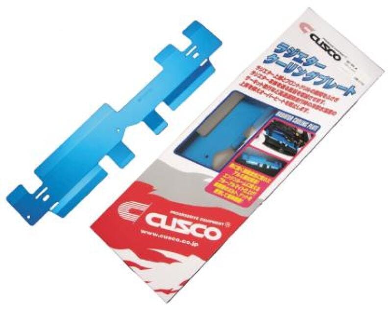 Cusco — Cusco MISC Radiator Cooling Plate CP9A EVO5/6 Blue