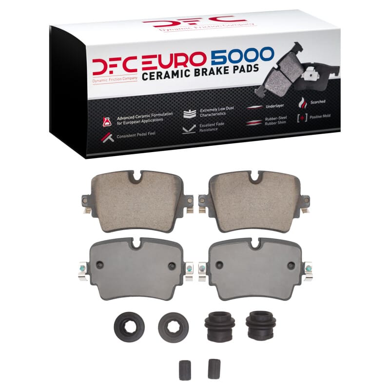 DFC — DFC 14-24 Jaguar F-Type Rear Euro 5000 Ceramic Brake Pads and Hardware Kit
DFC EURO Pads + HW