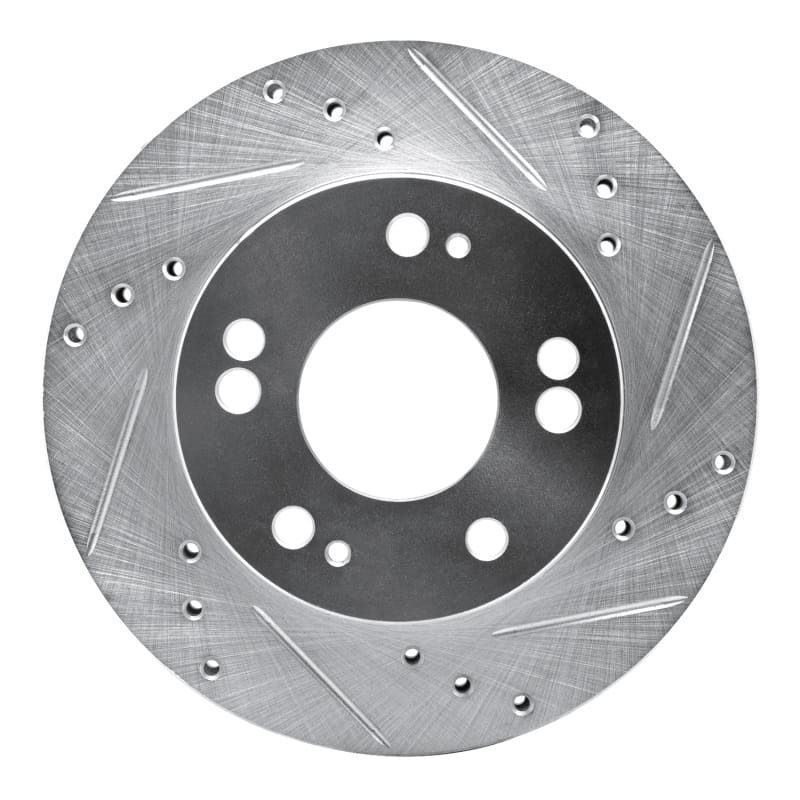 R1 Concepts — R1 90-05 Chrysler SEBRING Front Right Drilled & Slotted Silver Brake Rotor
R1 Brake Rotor Drill