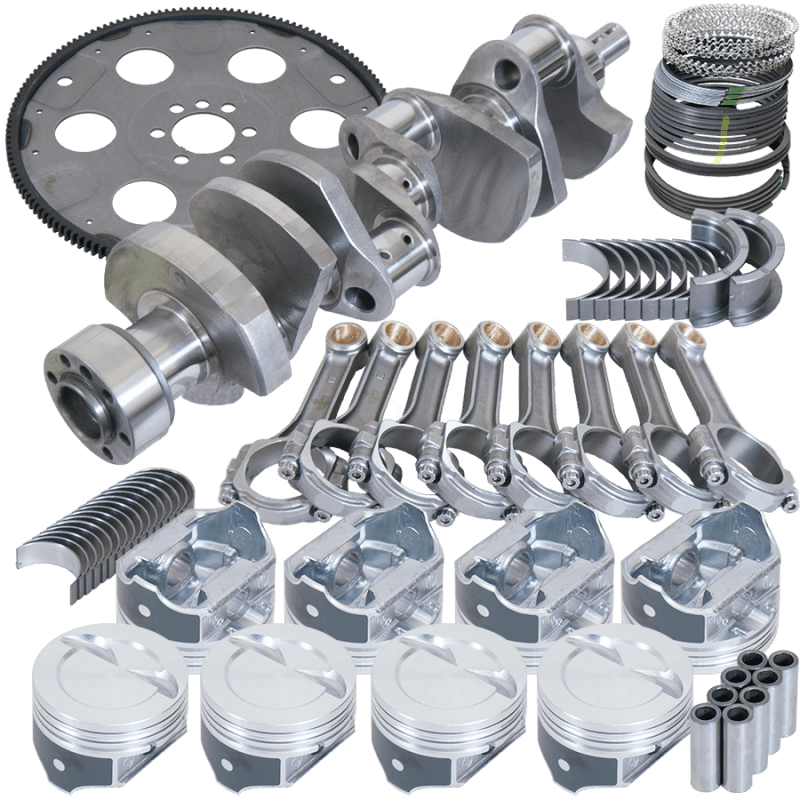 Eagle — Eagle Chevy 350 1Pc 3.750in Crank 5.700in I-Beam Rod 4.030in Pistons Eagle 153 Tooth FP Bal Assembly
Bal Street Perf Assy