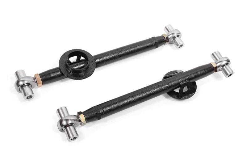 BMR Suspension — BMR 79-04 Ford Mustang Double Adj. Lower Control Arms - Black Hammertone