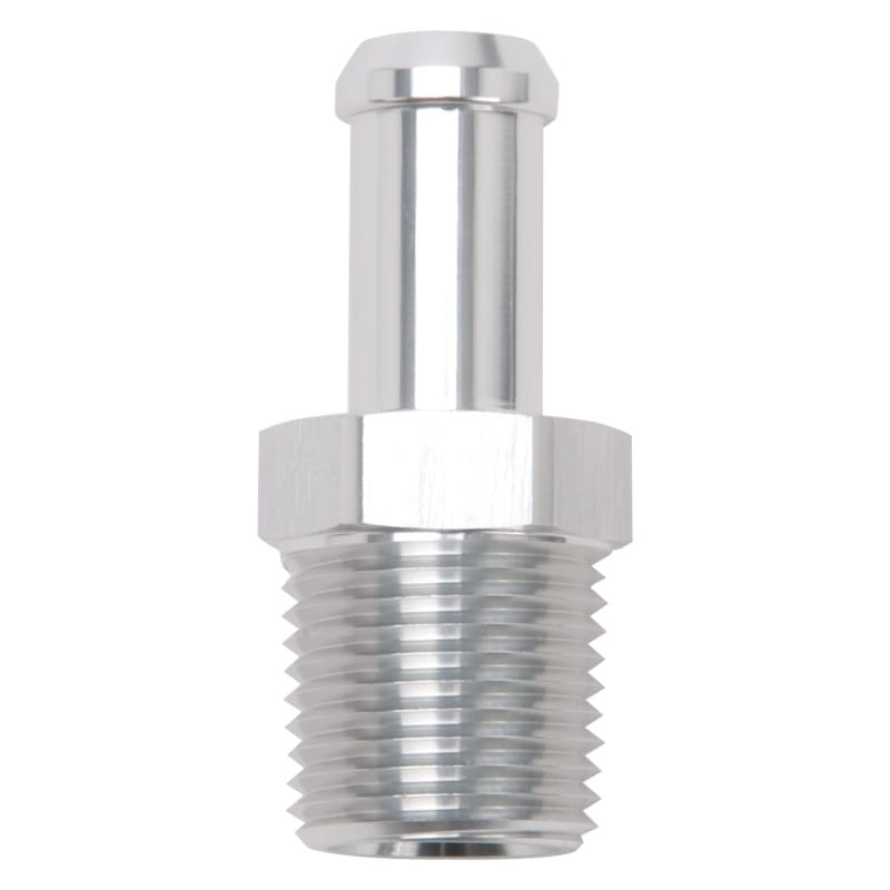Edelbrock — Edelbrock Hose End Straight 1/2In NPT to 1/2In Barb Clear Anodize
KIT PARTS