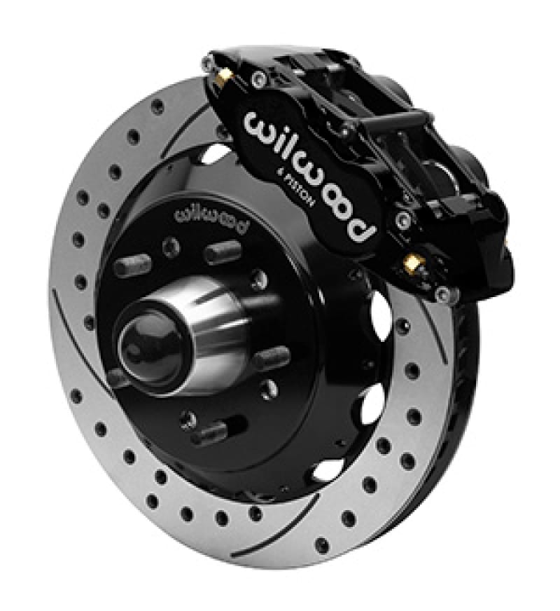 Wilwood — Wilwood Forged Narrow Superlite 6R Front Big Brake Kit 13.06in Drilled Rotors 88-98 C1500 - Black
BRAKE KIT