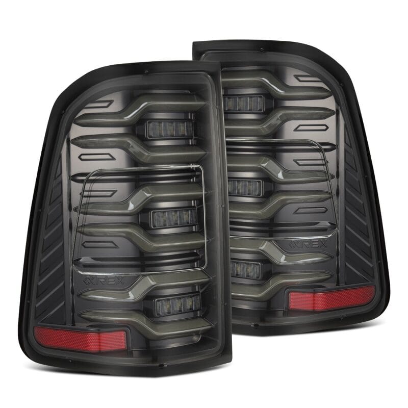 AlphaRex — AlphaRex 19-21 Dodge Ram 1500 Luxx-Series LED Tail Lights Alpha-Black w/Activ Light/Seq Signal
Taillight Assembly