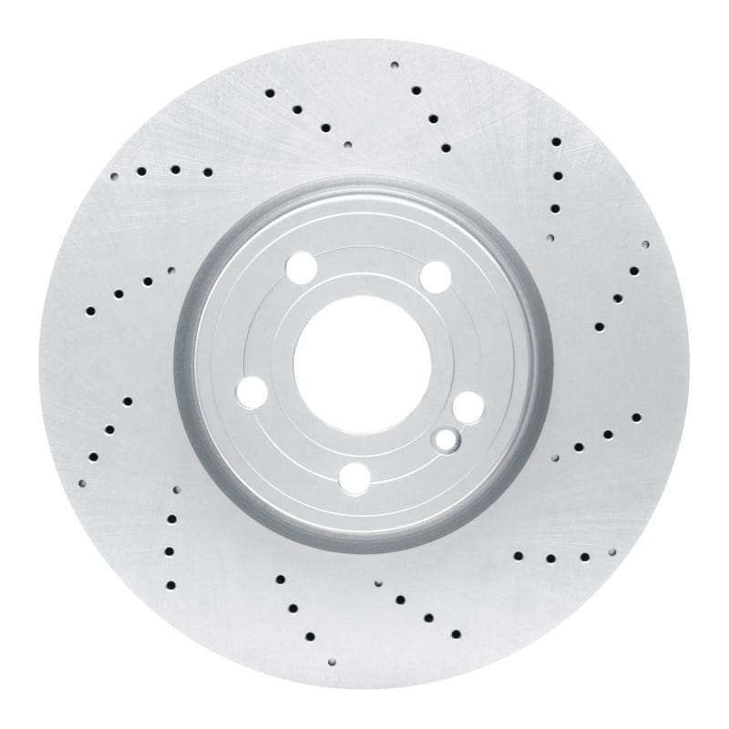 DFC — DFC 19-25 Mercedes-Benz GLA250 (USA/Canada) Front Drilled Hi-Carbon Alloy Geomet Coated Rotor