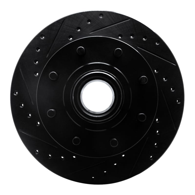 R1 Concepts — R1 92-02 Chevrolet G30 Front Left Drilled & Slotted Black Brake Rotor
R1 Brake Rotor Drill