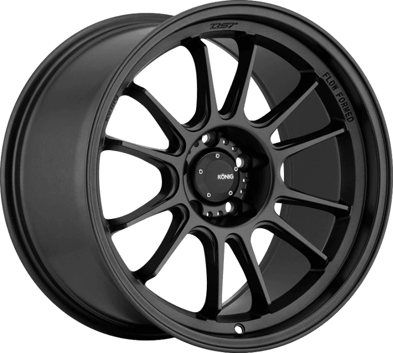 Konig — Konig Hypergram 18x12 5x114.3 ET20 Matte Black Wheel