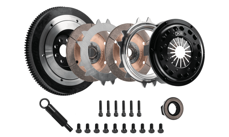 DKM Clutch — DKM Clutch Volkswagen Corrado/GTI/Jetta/Passat (2.8L VR6) Ceramic Twin Disc MR Clutch Kit w/Flywheel
Clutch Kit