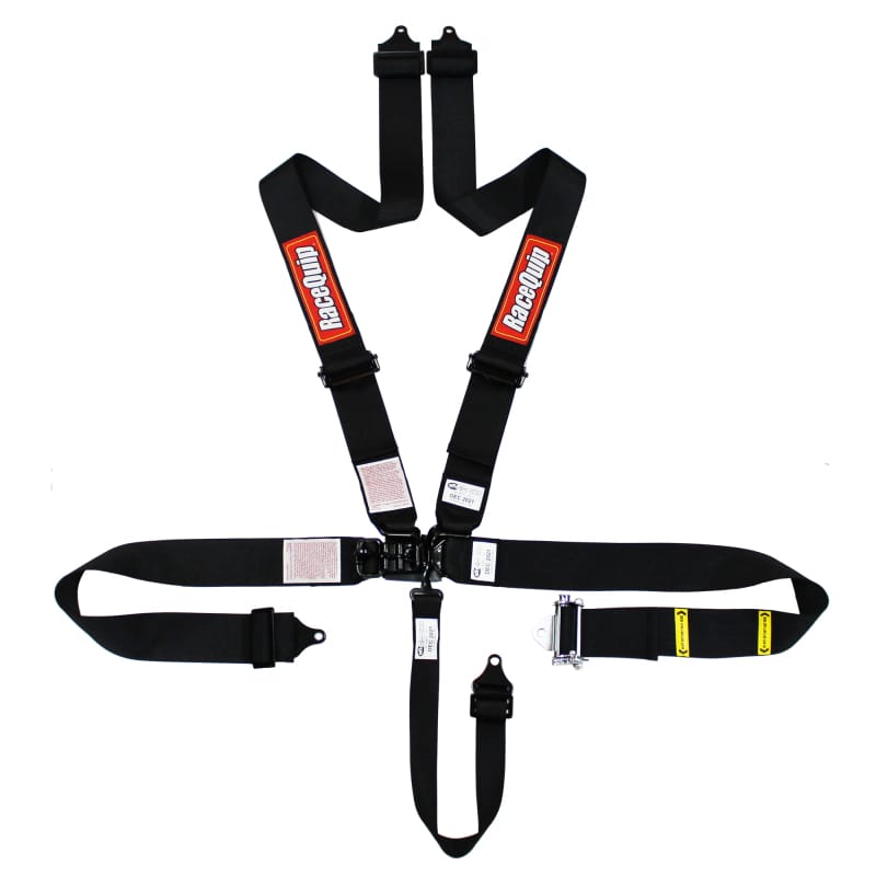 Racequip — RaceQuip L & L 5pt Ratchet Harness Black