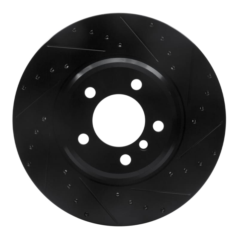 R1 Concepts — R1 02-08 BMW 760LI Front Right Drilled & Slotted Black Brake Rotor
R1 Brake Rotor Drill