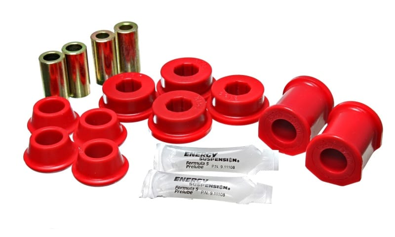Energy Suspension — Energy Suspension 71-7/73 VW Super Beetle (Cast) Red Front Control Arm Bushing Set
CntrlArmBshngKt