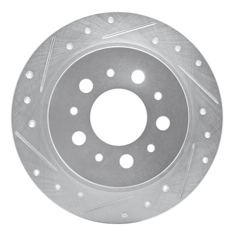 R1 Concepts — R1 95-97 Volvo 960 Rear Left Drilled & Slotted Silver Brake Rotor
R1 Brake Rotor Drill