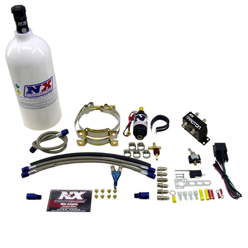 Nitrous Express — Nitrous Express Single Cyl Proton Nitrous Kit w/2.5lb Bottle
Injection System Kit
N2OSys