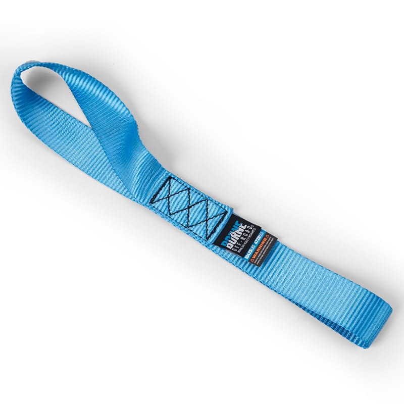 Borne Off-Road — Borne Off-Road Soft Loop Tie-Down Straps (4-Pack) Blue