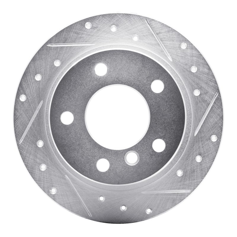 R1 Concepts — R1 95-99 BMW 318TI Rear Right Drilled & Slotted Silver Brake Rotor
R1 Brake Rotor Drill