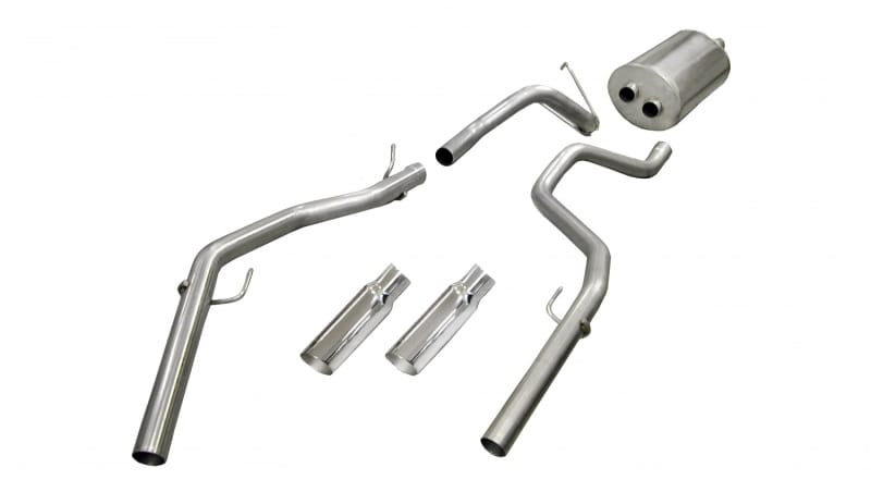 CORSA Performance — Corsa 2009-2019 -14 Dodge Ram Quad Cab/Short Bed 1500 4.7L V8 Polished Sport Cat-Back Exhaust
Exhaust