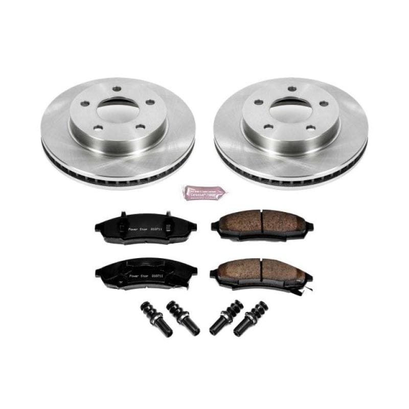 PowerStop — Power Stop 87-94 Oldsmobile Cutlass Cruiser Front Autospecialty Brake Kit