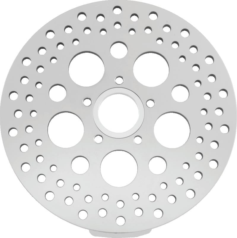 Bikers Choice — Polished Rear Round Hole Rotor