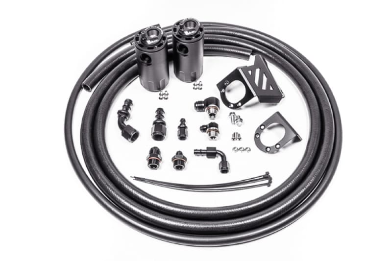 Radium Engineering — Radium Engineering 2016+ Toyota Tacoma Dual Catch Can Kit - Fluid Lock