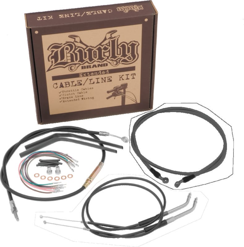 Burly Brand — For 12" Ape Hangers