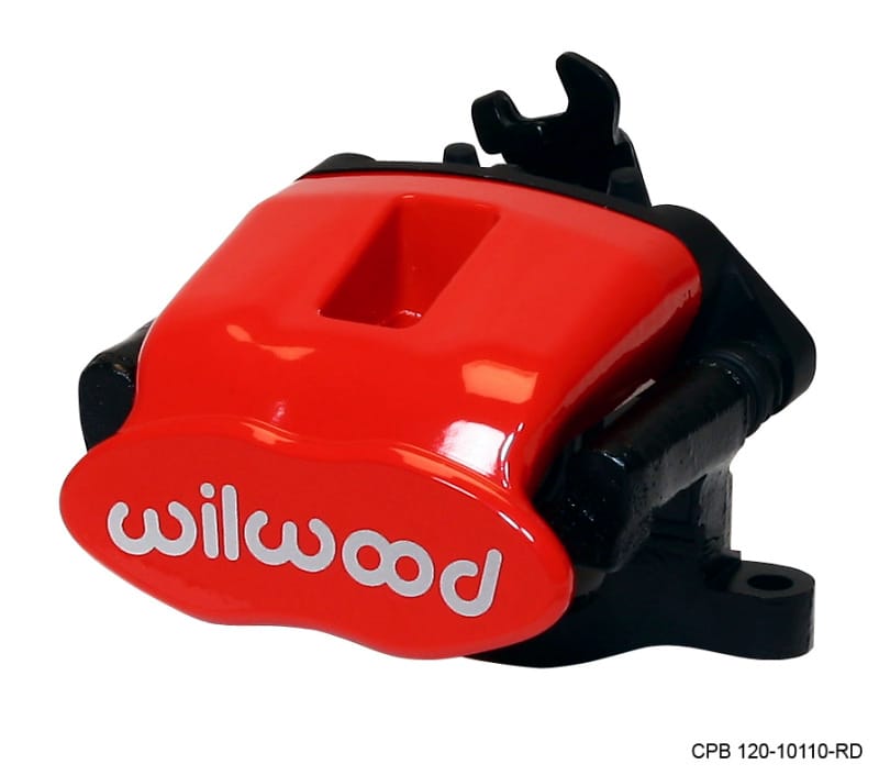 Wilwood — Wilwood Caliper-Combination Parking Brake-L/H-Red 41mm piston 1.00in Disc
BRAKE CALIPER
