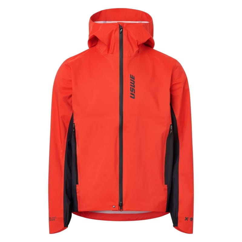 USWE — USWE Waterproof MTB Jacket Flame Red - Large