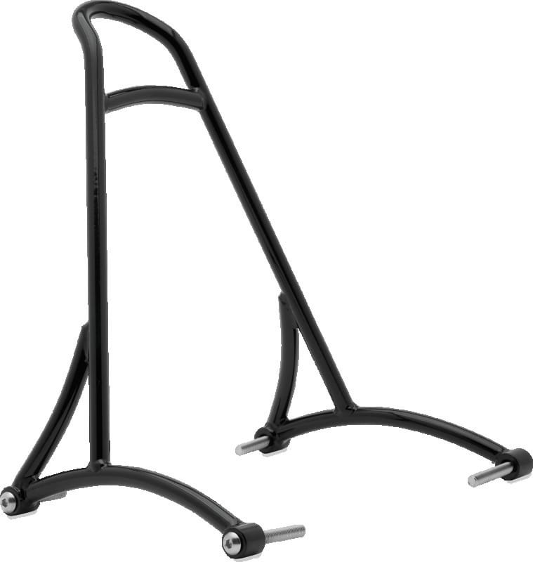 Burly Brand — Short Sissy Bar, Black, 13"