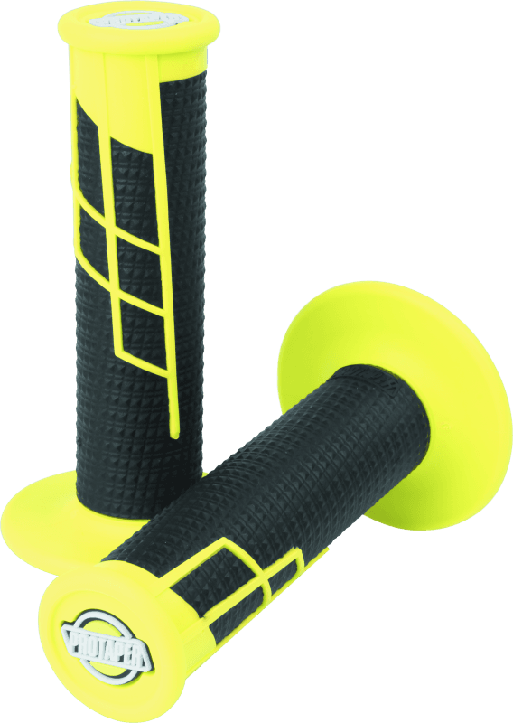 ProTaper — Handlebar Grip - Half Waffle Neon Yellow/Black