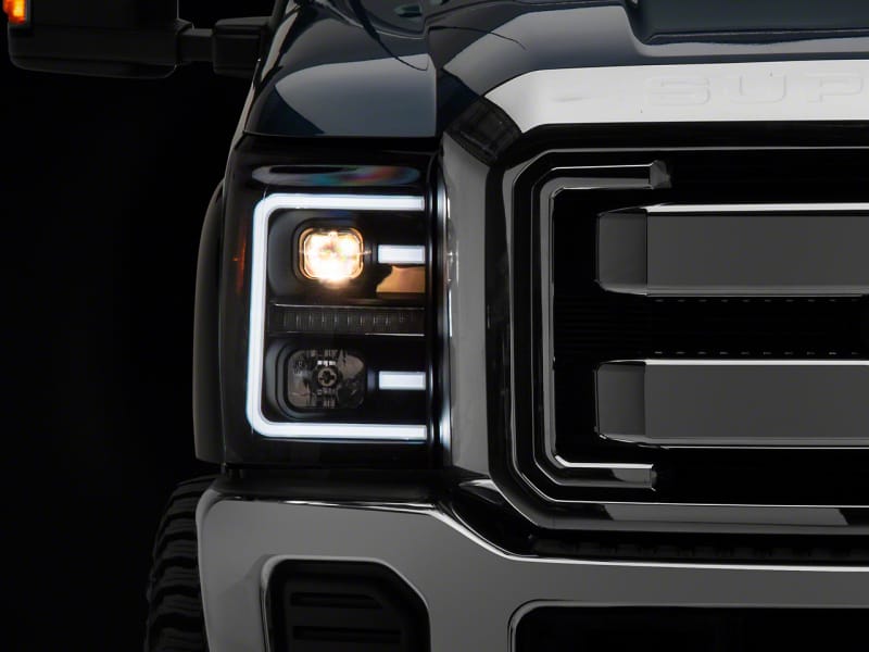 Raxiom — Raxiom 11-16 Ford F-250 Super Duty LED Projector Headlights - Blk Housing (Clear Lens)
Headlights