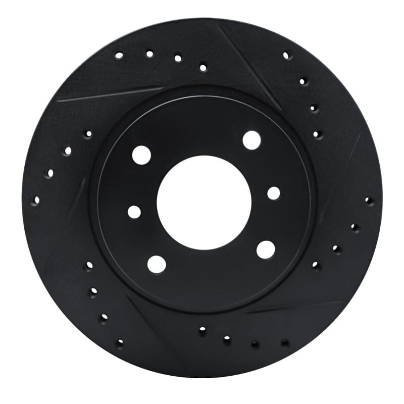 R1 Concepts — R1 90-92 Infiniti M30 Front Right Drilled & Slotted Black Brake Rotor
R1 Brake Rotor Drill