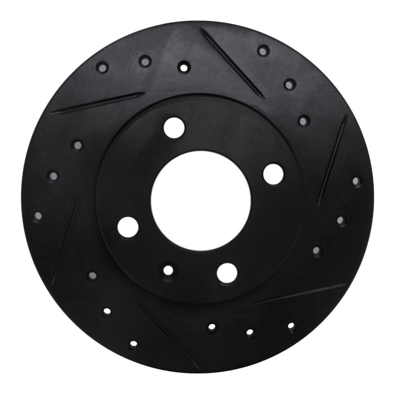 R1 Concepts — R1 86-93 Volkswagen Quantum Rear Right Drilled & Slotted Black Brake Rotor
R1 Brake Rotor Drill