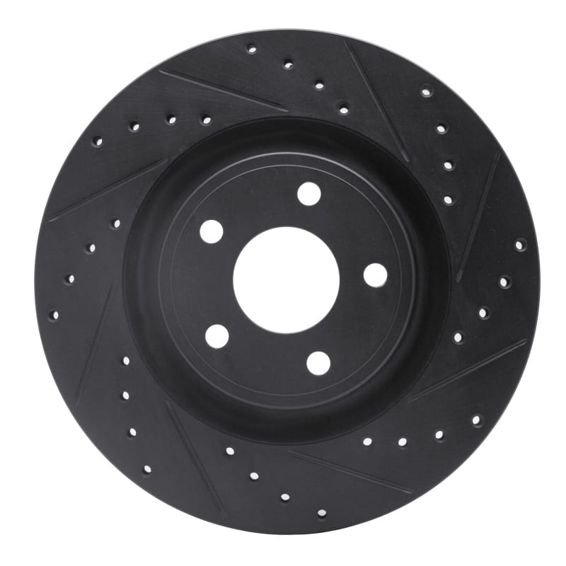 R1 Concepts — R1 07-10 Chevrolet HHR Front Right Drilled & Slotted Black Brake Rotor
R1 Brake Rotor Drill