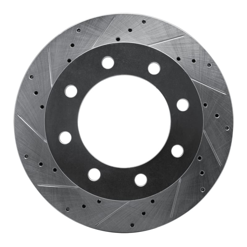 R1 Concepts — R1 99-99 Ford F-350 Super Duty 4WD Front Left Drilled & Slotted Silver Brake Rotor
R1 Brake Rotor Drill