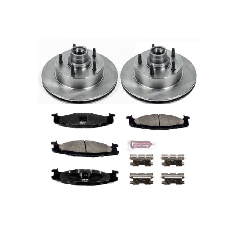 PowerStop — Power Stop 94-01 Ford E-150 Front Autospecialty Brake Kit